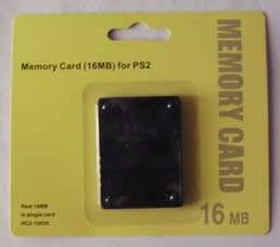 PS2 Memory cards 16mb.