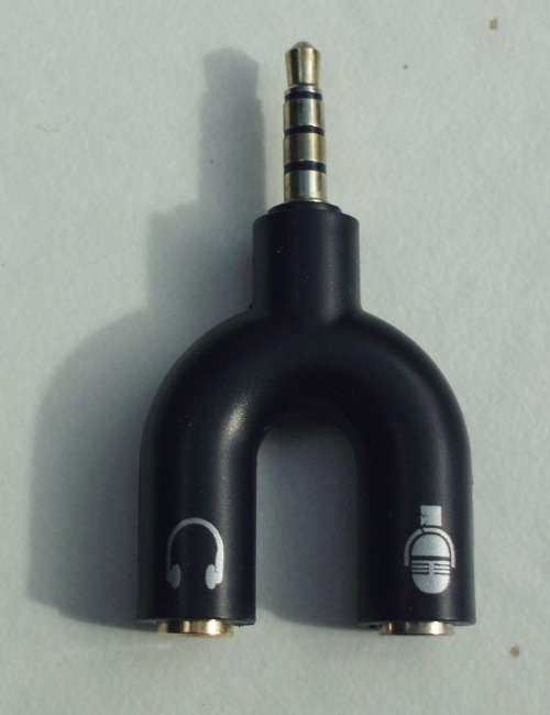 Auxillary Splitter to Headphone/speaker