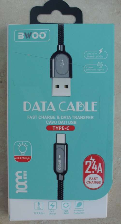 Cell Charging Cable Type `C` - High Speed !