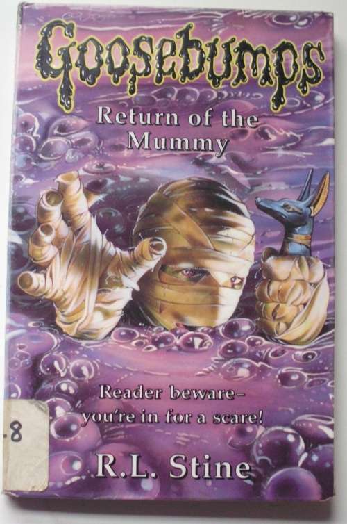 Book - Goosebumps x 7 - R.L.Stine