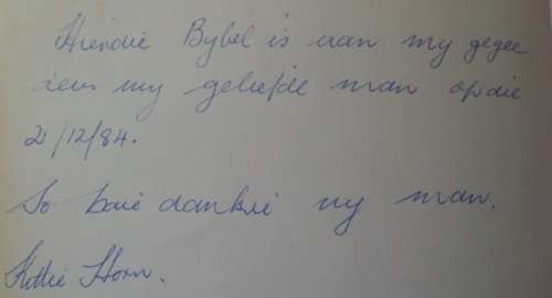 Bible - Die Bybel - Goue Jubileum - 1983