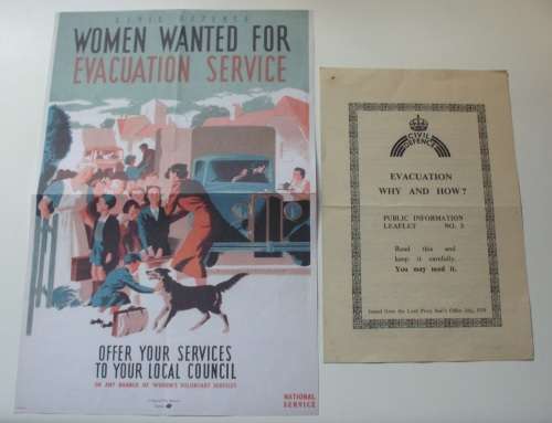 WW2 Pamphlets Evacuation Britain Original
