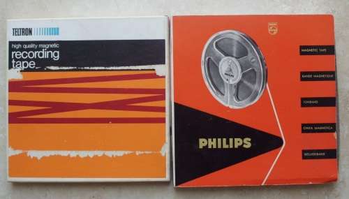 Magnetic Tape - Phillips - Sound Recording - Vintage - unused