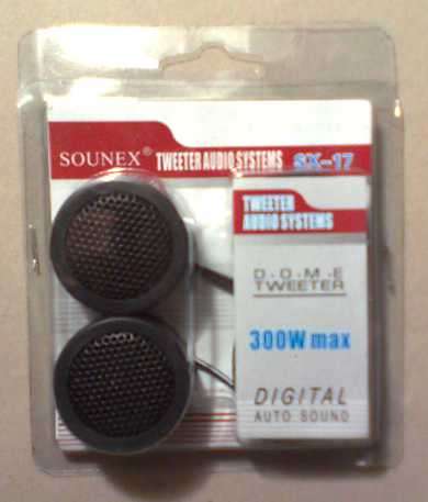 Car tweeters 300w.