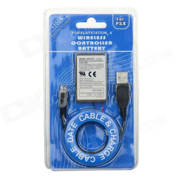 Ps4 battery and charging cable.