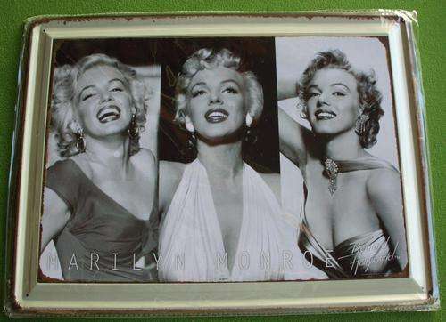 New sign metal "Marilyn Monroe"