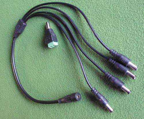 Cctv cable splitters 4 channel.