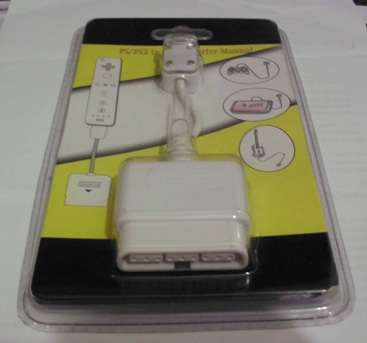 PS2 to WII adapter cable for controls.