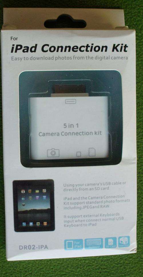 Ipad camera connection kit 5-1.