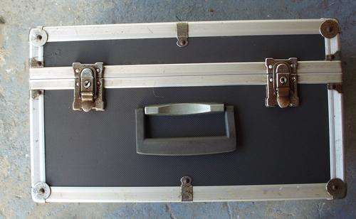 Large Pentax camera case aluminium.