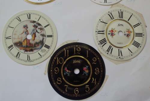 Clock Faces x 7 - Germany - 75mm