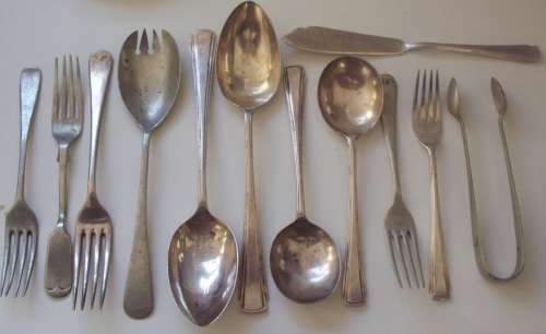 Cutlery - Various Silverplated - Vintage