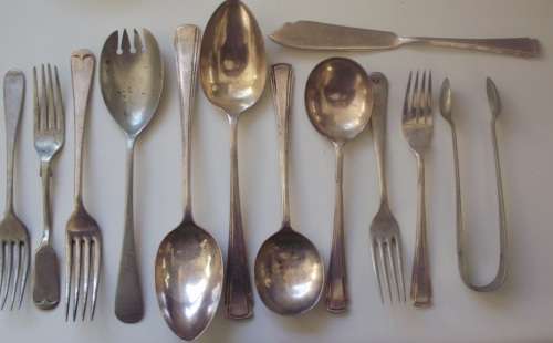 Cutlery - Various Silverplated - Vintage