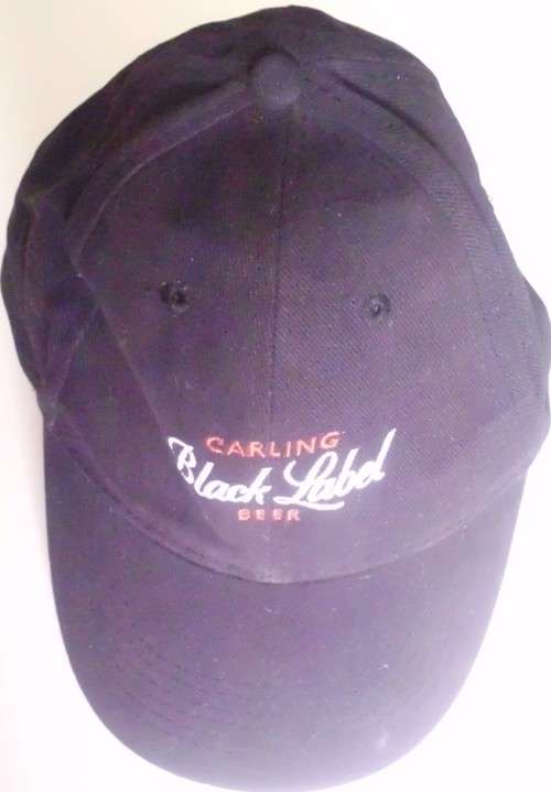 Cap - Carling Black Label -  Black
