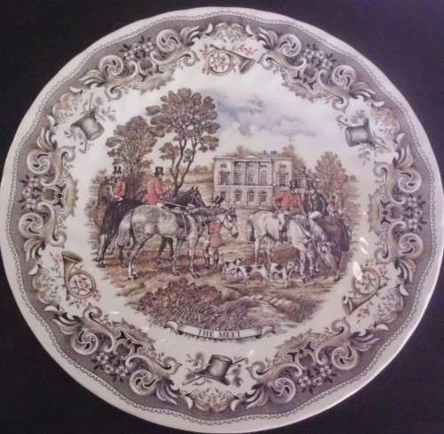 Plate - Fox Hunting - UK