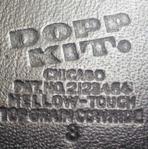 Men's Toiletry Bag - Dopp Kit - Cow Leather - Vintage