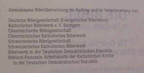 Bible - Die Bibel - Germany - 1982