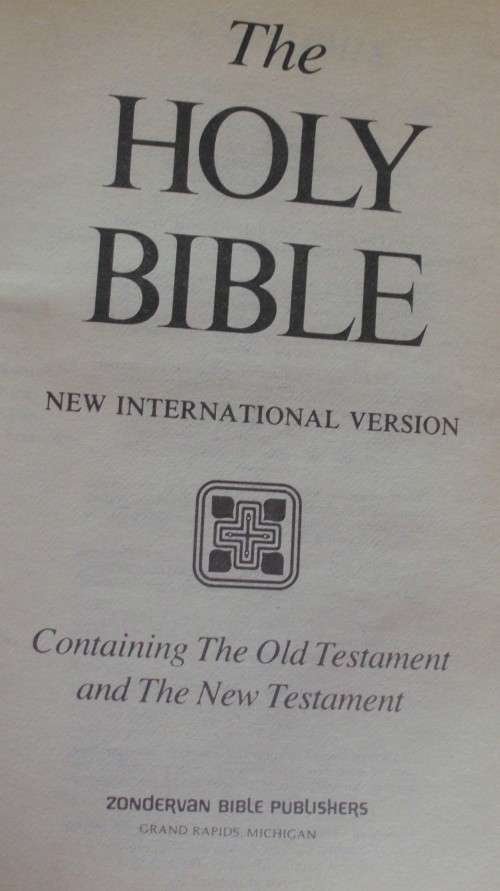 Bible - The Holy Bible - 1987 - USA