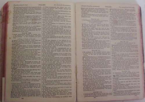 Bible - Antique x 2 - Pocket