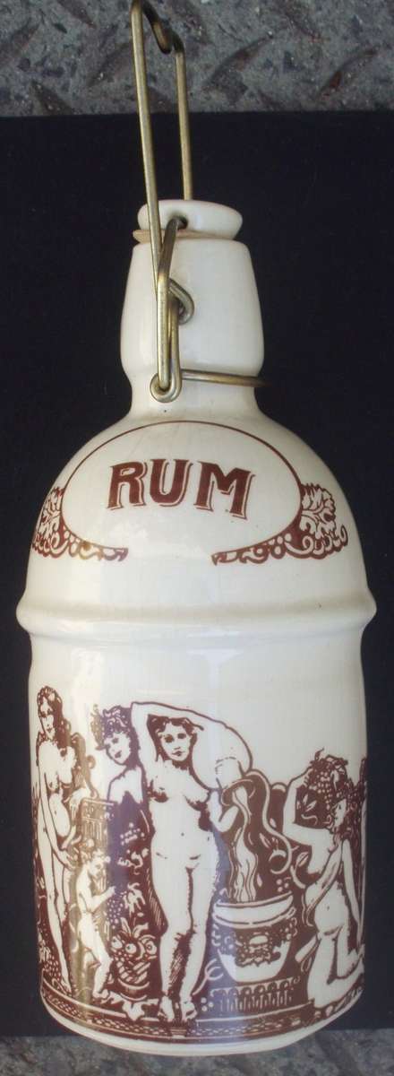 Bottle - Rum - Vintage - Unusual
