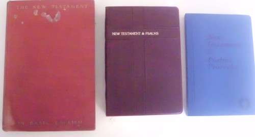 Bible - New Testament x 3 - Pocket