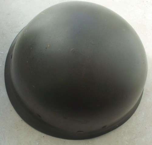 Army Helmet - Steel - Standard + 2 x Dobies.