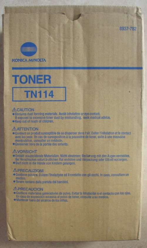 Toner - Konica Minolta - TN114 x 2