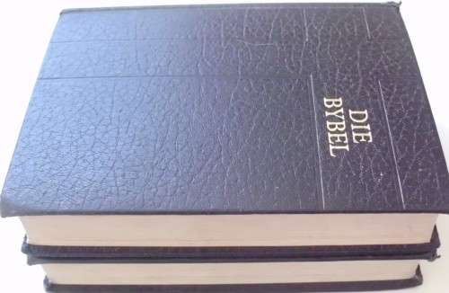 Bible - Die Bybel - Naslaan - 1978 x 2 - used - A