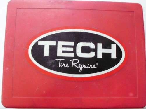 Tech Tyre Fixing Set Professional - For Sedans, 4x4s, SUVs, - Used
