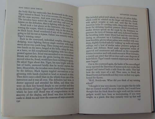 Book - You Only Live Twice - Ian Fleming - 1964 - 1st ed