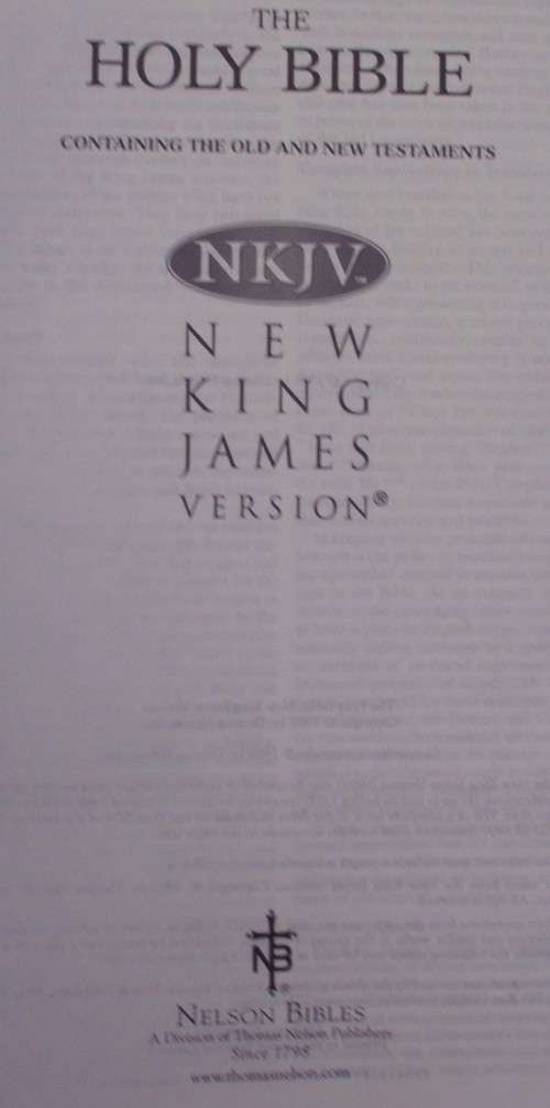 Bible - The Holy Bible - NKJV - 1985