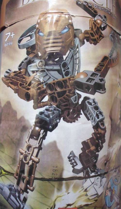 Lego - Bionicle - Toa Horoika Onewa - 8739 - Used
