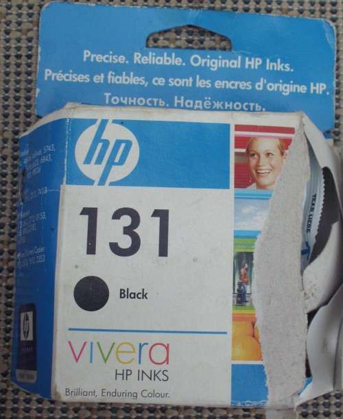 HP Ink Cartridge - 131 - Black - Unused