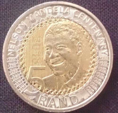 Coin - RSA R5 - Mandela 2018 x 25