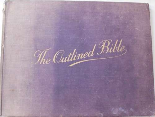 Bible - The Outlined Bible - Robert Lee - Great Britain - Undated