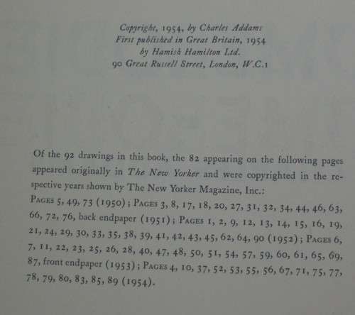 Book - Homebodies - Charles Addams - [Addams family] - 1954 - 1st ed