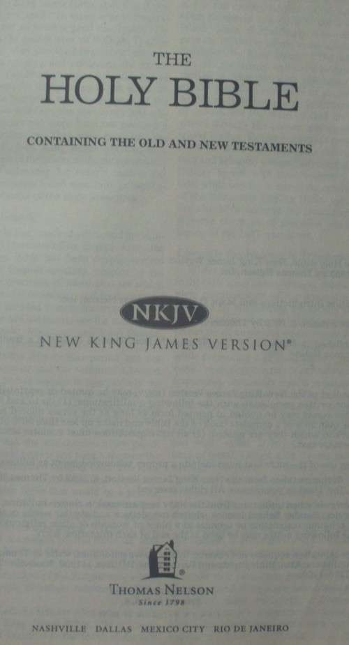 Bible - The Holy Bible - NJKV - 1990