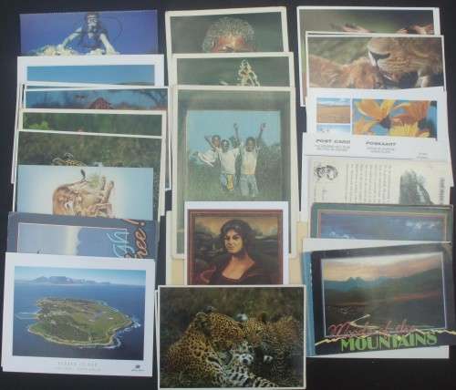 Postcards - RSA  x 42 - Assorted