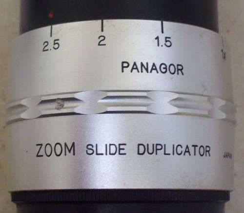 Camera - Zoom Slide Duplicator - Panagor