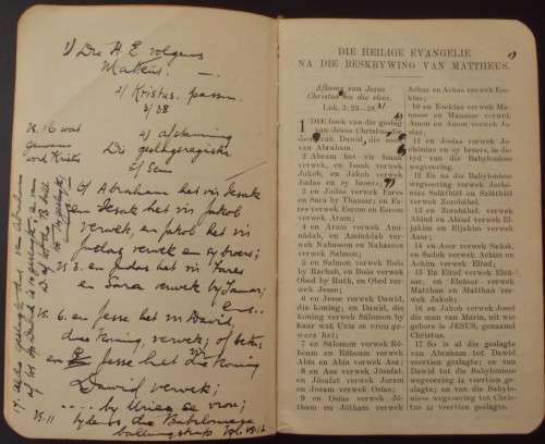Bible - De Vier Evangelie En De Psalme - 1922