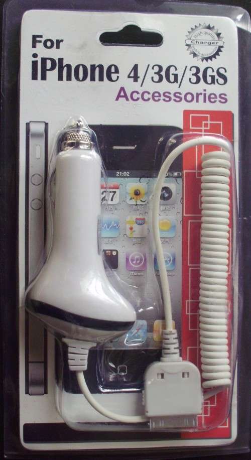 Iphone 3/4 Car Charger - Min order 5 Units