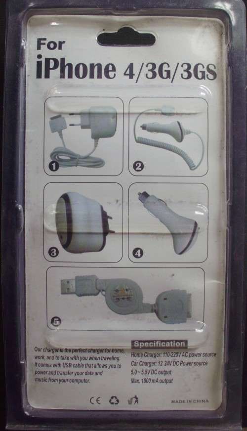 Iphone 3/4 Car Charger - Min order 5 Units