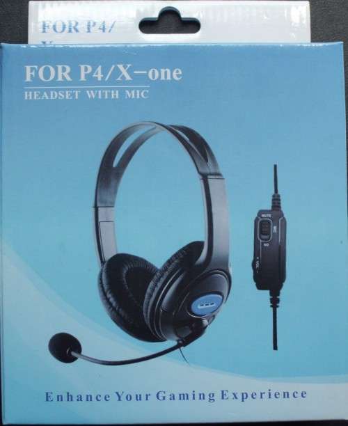 Headset - PS4/Xbox One - With Adjustable Mic