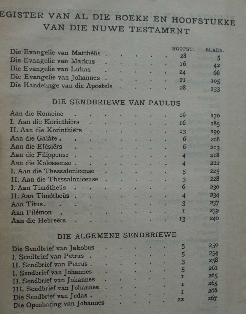 Bible - Die Bybel - 1937 - Scarce