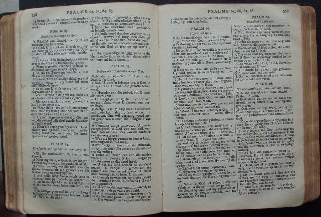 Bible - Die Bybel - 1937 - Scarce