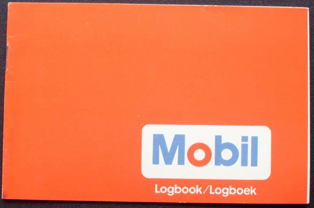 Booklet - Mobil Motor Logbook - Mint