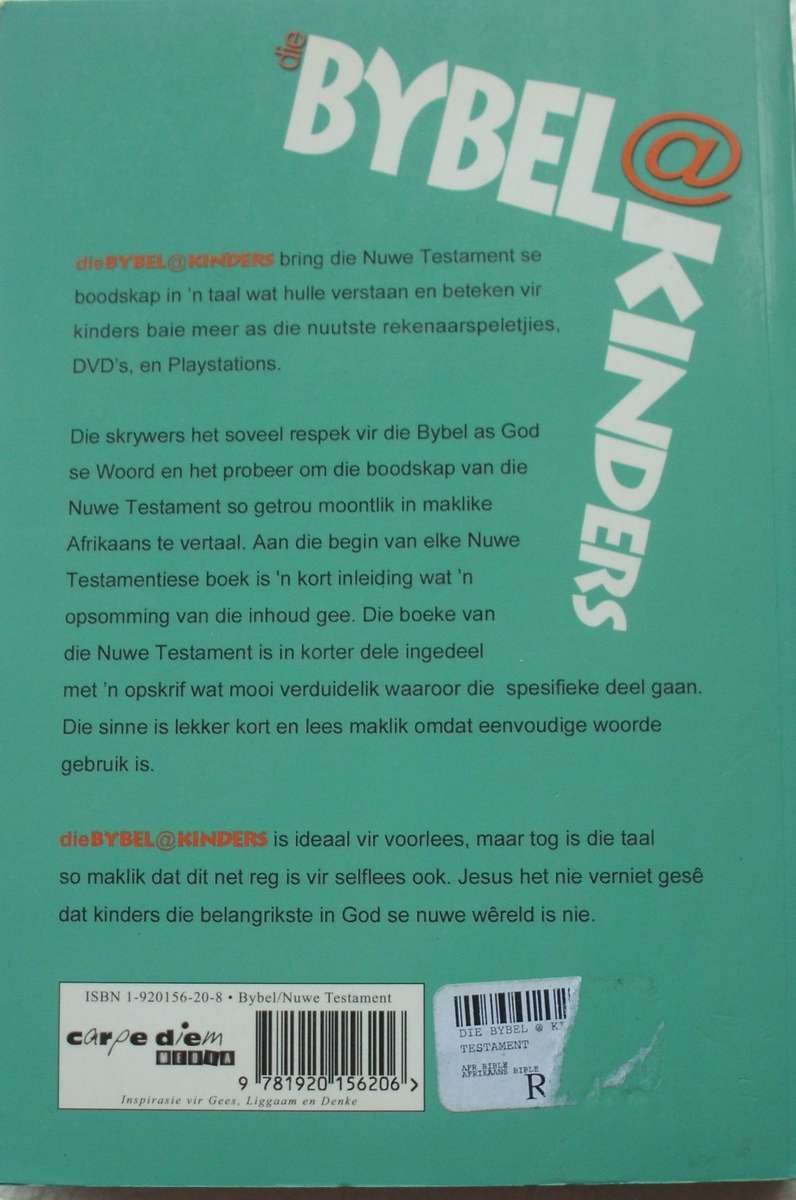 Bible - Bybel@Kinders - 1999