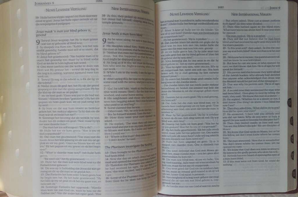 Bible - The Parralel Bible/Die Parralel Bybel - NIV - 2013 - Exceptional!