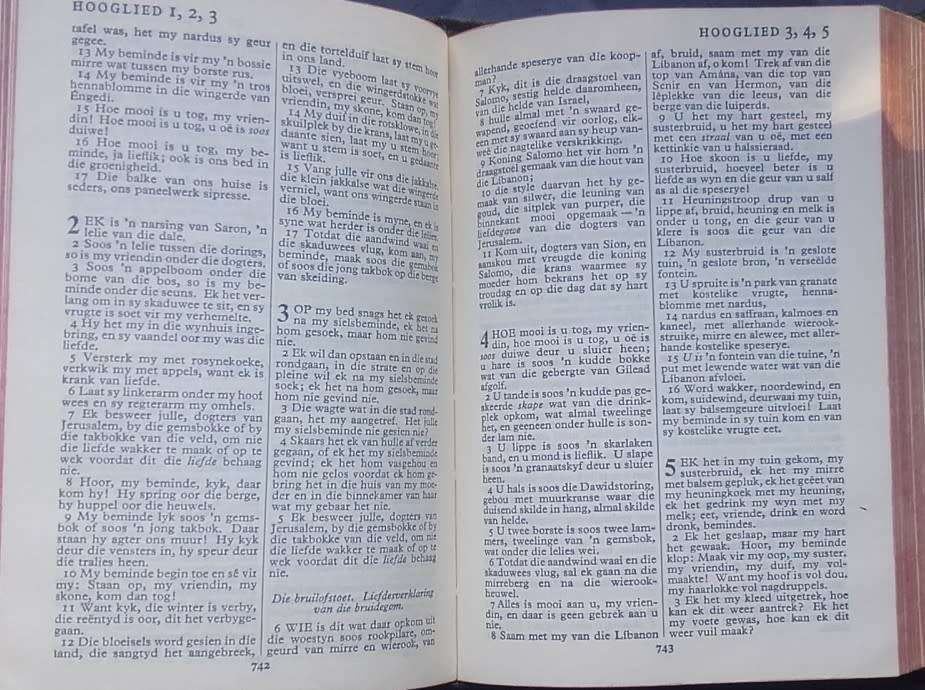 Bible - Die Bybel - Pocket - 1933/1954/1970