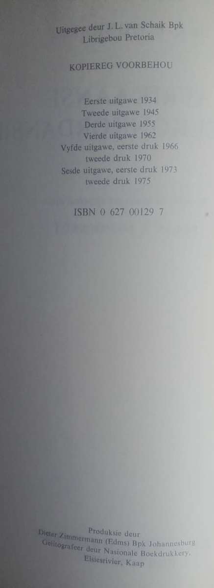 Bible - Die Afrikaanse Bybelkonkordansie - 1975